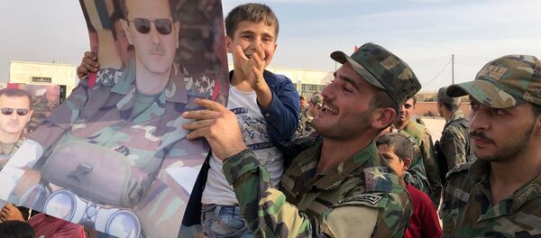 Menbiç'ten görüntüler - Sputnik Türkiye