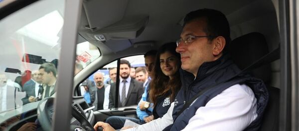 Ekrem İmamoğlu - şoför - Sputnik Türkiye