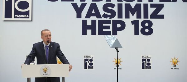 Türkiye Cumhurbaşkanı ve AK Parti Genel Başkanı Recep Tayyip Erdoğan - Sputnik Türkiye