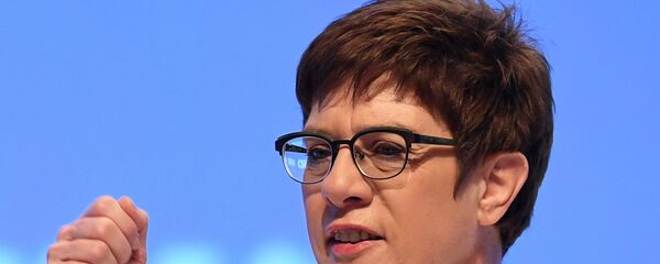 Annegret Kramp Karrenbauer - Sputnik Türkiye