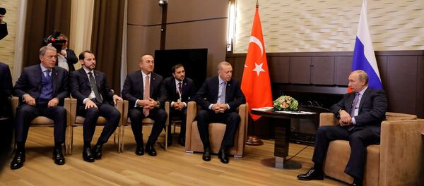 Recep Tayyip Erdoğan ve Rusya Devlet Başkanı Vladimir Putin - Sputnik Türkiye