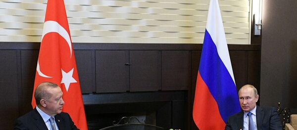 Vladimir Putin ve Recep Tayyip Erdoğan'ın Vladimir Putin ve Recep Tayyip Erdoğan'ın - Sputnik Türkiye