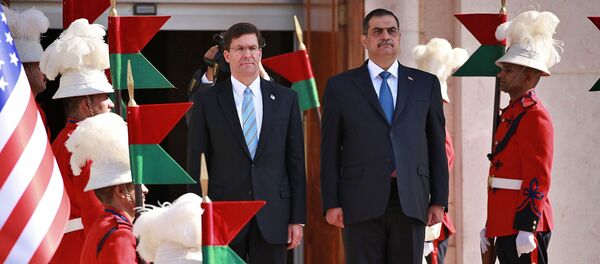 Mark Esper - Necah eş-Şammari - Sputnik Türkiye