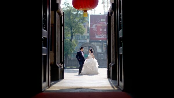 Çin evlilik düğün - Sputnik Türkiye