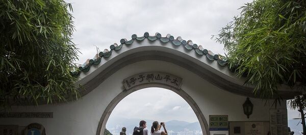 Çin - turist - Sputnik Türkiye