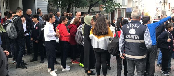 Şişli'de 'deprem eylemi'  - Sputnik Türkiye