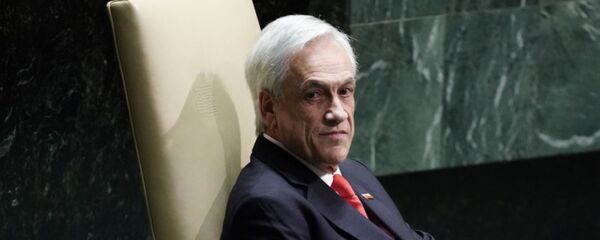 Şili Devlet Başkanı Sebastian Pinera Şili Devlet Başkanı Sebastian Pinera - Sputnik Türkiye