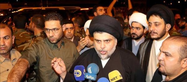 Irak'ta Şii lider Sadr, Necef'teki gösterilere katıldı - Sputnik Türkiye