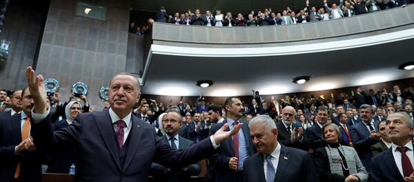 Recep Tayyip Erdoğan, AK Parti TBMM Grup toplantısı - Sputnik Türkiye
