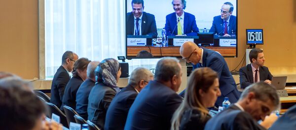 Suriye Anayasa Komitesi BM Cenevre ofisinde toplandı - Sputnik Türkiye