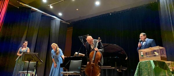 Flüt, Çello, Piyano ve Ötücü Kuşlar festivali  - Sputnik Türkiye