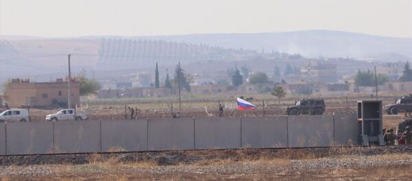 Türk ve Rus askerleri, Fırat'ın doğusunda ikinci ortak kara devriyesi - Sputnik Türkiye