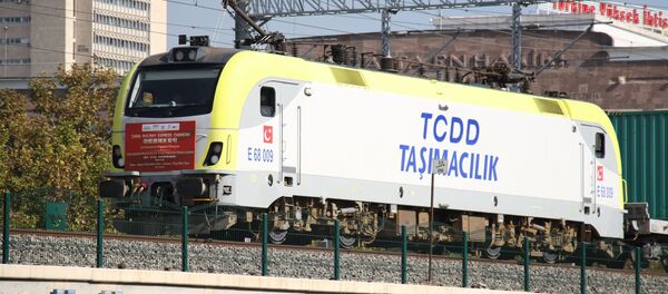 Çin'den Avrupa'ya giden tren - Sputnik Türkiye