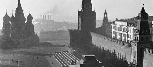 Kızıl Meydan ve Kremlin. 1941 yılı. - Sputnik Türkiye
