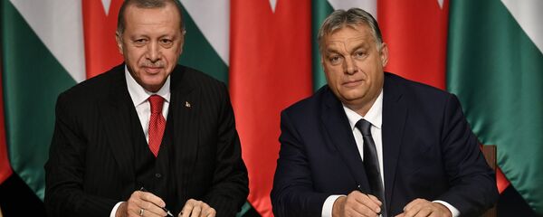 Erdoğan, Orban - Sputnik Türkiye