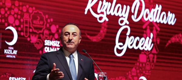 Dışişleri Bakanı Mevlüt Çavuşoğlu, Kızılay Antalya Şubesi’nin gerçekleştirdiği ‘’Hilal Tanıtım Etkinliği’’ne katıldı. - Sputnik Türkiye