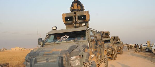 Peşmerge güçleri Irak'ın kuzeyindeki Süleymaniye’nin Germiyan bölgesi kırsalında IŞİD'e karşı operasyon düzenledi. - Sputnik Türkiye