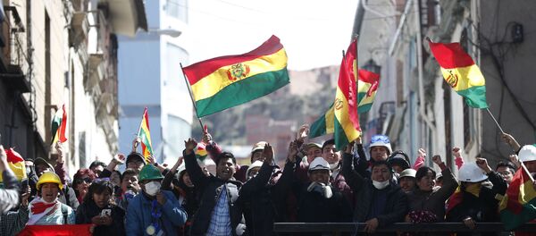 Bolivya hükümet karşıtı eylemler Bolivya hükümet karşıtı eylemler - Sputnik Türkiye