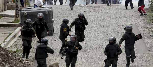 Bolivya, şiddet eylemleri - Sputnik Türkiye