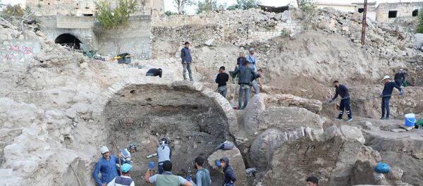 Yıkımın sürdüğü Hasankeyf’te yeni eserler bulundu - Sputnik Türkiye