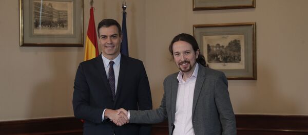 İspanya tarihinde ilk koalisyon hükümeti için sol partiler anlaştı - Sputnik Türkiye