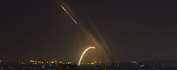 Gazze, İsrail, füze - Sputnik Türkiye