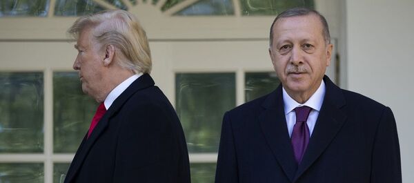 Donald Trump - Recep Tayyip Erdoğan - Sputnik Türkiye