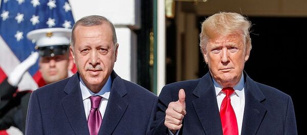 Donald Trump - Recep Tayyip Erdoğan - Sputnik Türkiye