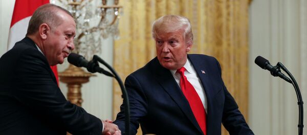 Donald Trump - Recep Tayyip Erdoğan - Sputnik Türkiye