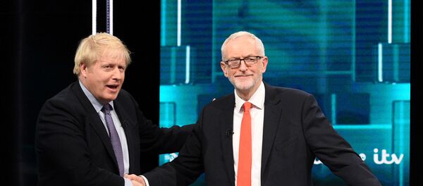 İngiltere'de liderlerin televizyondaki seçim tartışmasına Brexit damgası - Sputnik Türkiye