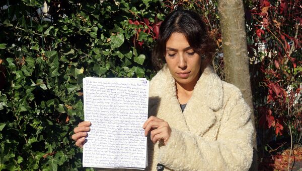 Eski eş dehşetinden mucize eseri kurtulan kadına cezaevinden korkutan mektup - Sputnik Türkiye