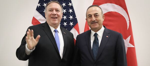 Çavuşoğlu - Pompeo - Sputnik Türkiye