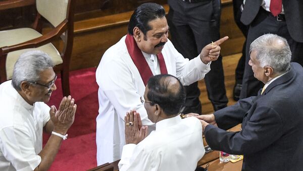 Mahinda Rajapaksa - Gotabaya Rajapaksa - Sputnik Türkiye