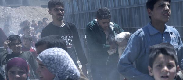 Suriye'de kimyasal saldırı gereçekleştirildiği iddia edilen Duma - Sputnik Türkiye
