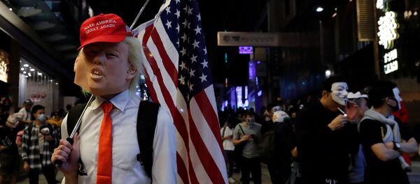 Hong Kong eylemleri - Sputnik Türkiye