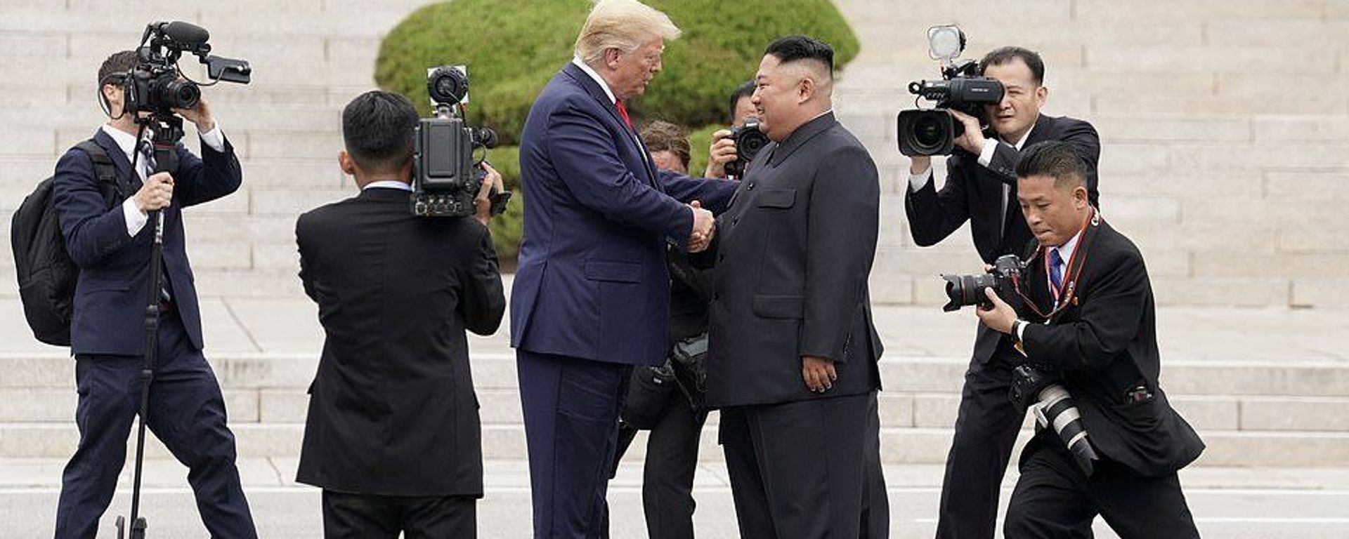 Trump Kim Jong-un - Sputnik Türkiye, 1920, 17.08.2026