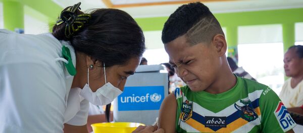 Samoa kızamık salgını - Sputnik Türkiye