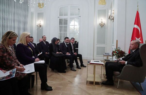 Erdoğan'dan güvenli bölge açıklaması: İsim vermeyeceğim, sadece bir ülke 'Size gerekli desteği vereceğiz' dedi - Sputnik Türkiye