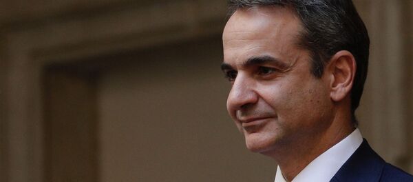 Yunanistan Başbakanı Kiryakos Miçotakis - Sputnik Türkiye