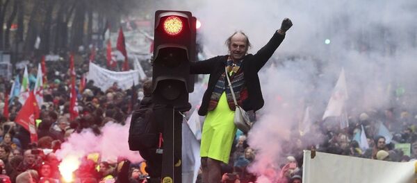 Fransa- Paris- Grev Fransa- Paris- Grev - Sputnik Türkiye