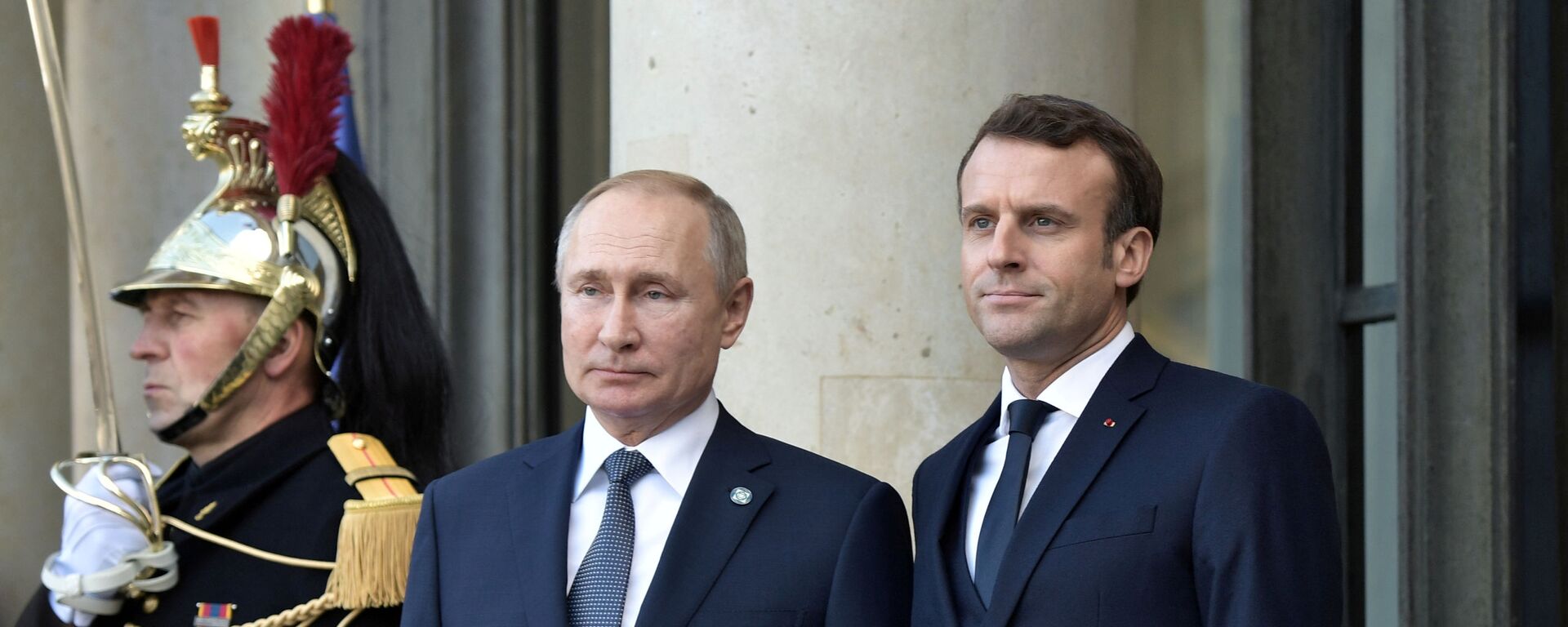 Emmanuel Macron - Vladimir Putin - Sputnik Türkiye, 1920, 03.05.2022