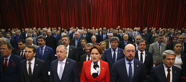 İYİ Parti, 'Suriyeli Sığınmacıların Ülkelerine Dönüş Çalıştayı' İYİ Parti, 'Suriyeli Sığınmacıların Ülkelerine Dönüş Çalıştayı' - Sputnik Türkiye