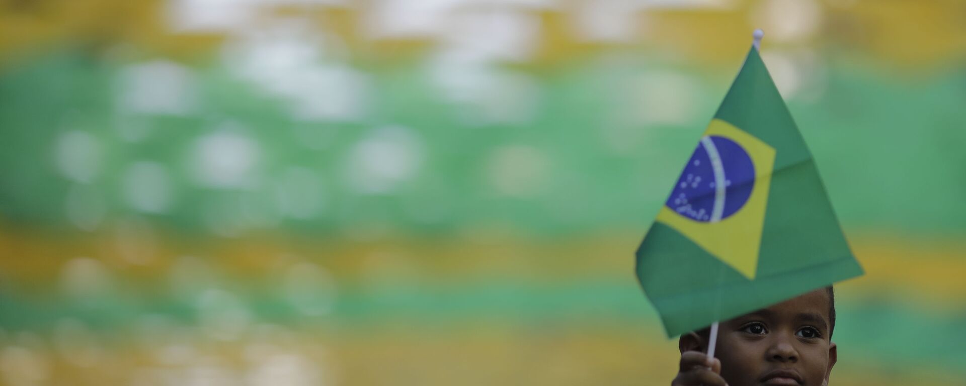 Brezilya bayrağı  - çocuk - Sputnik Türkiye, 1920, 29.08.2025