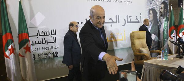 Cezayir, Abdulmecid Tebbun, seçim - Sputnik Türkiye