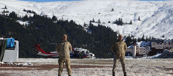 Uludağ, kayıp dağcıları arama çalışmaları - Sputnik Türkiye