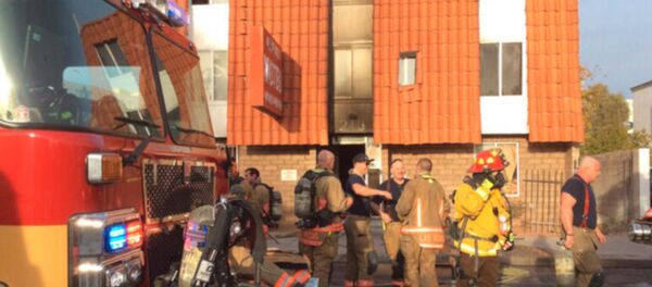 ABD'de sitede yangın - Sputnik Türkiye