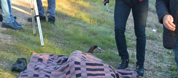 Adana'da yol kenarında, üzeri battaniyeyle örtülü cansız bedeni bulunan Suriyeli Mustafa el Recep - Sputnik Türkiye