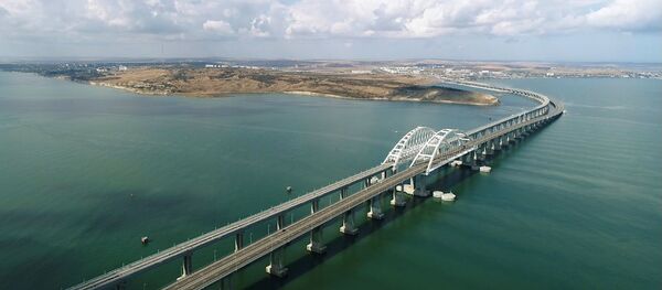 İki dakikada Kırım Köprüsü'nün dört yıllık serüveni - Sputnik Türkiye