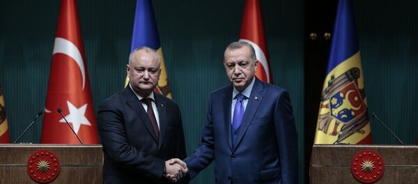 Türkiye Cumhurbaşkanı Recep Tayyip Erdoğan ve Moldova Cumhurbaşkanı Igor Dodon - Sputnik Türkiye