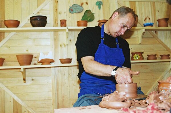 Putin'in 20 yılı: Rusya liderinin daha önce görülmemiş fotoğrafları yayında  - Sputnik Türkiye